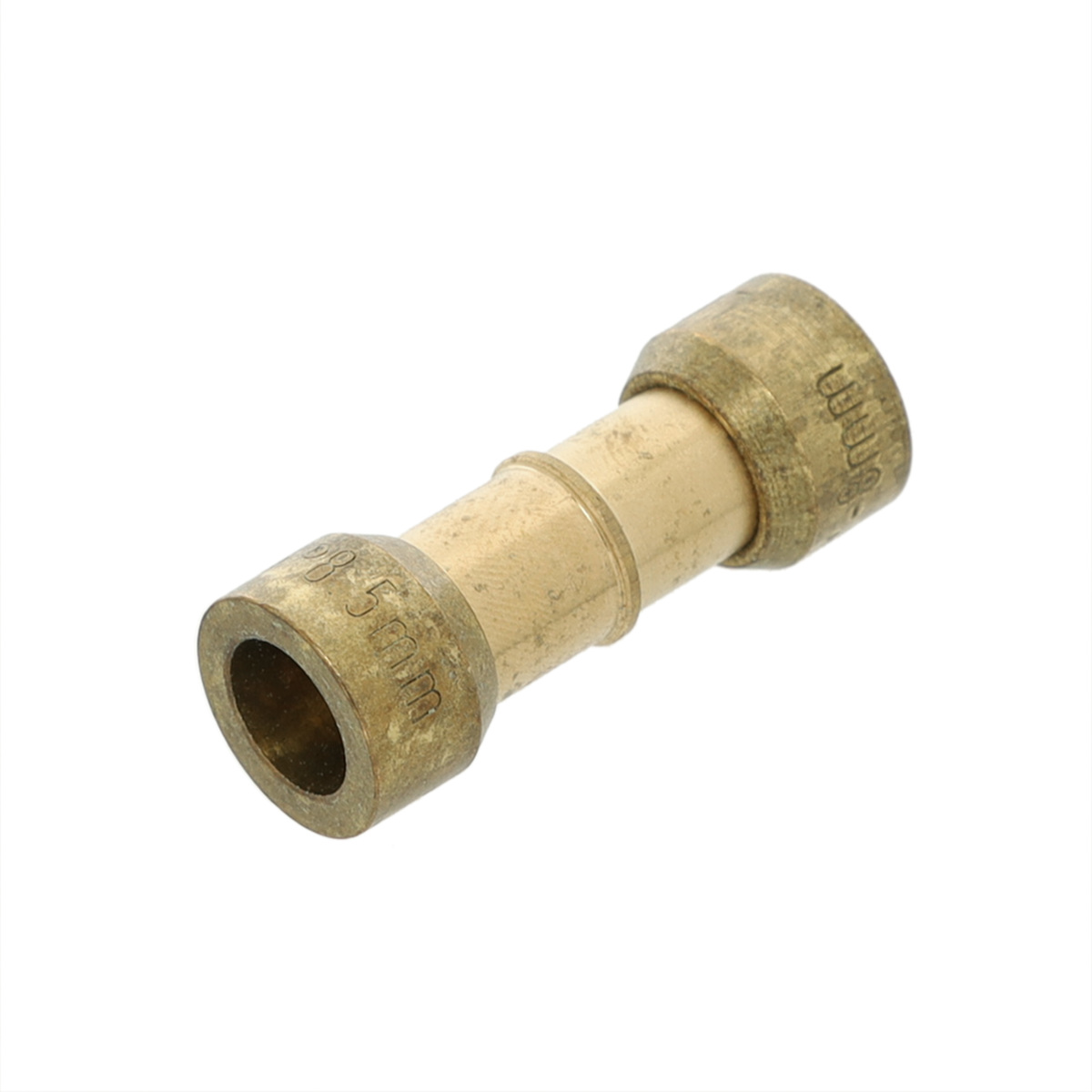 W11504415 - Genuine OEM Whirlpool Refrigerator Lokring Tube Coupler, 8.5mm - 8mm Brass Reducer